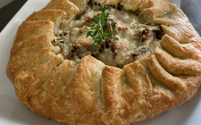 Julie Schreiber’s Leek and Mushroom Galette