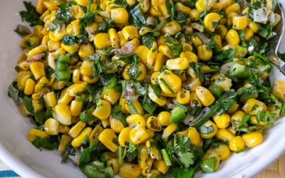 Summer Corn Sauté with Tons of Herbs