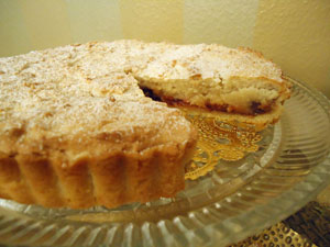 Cherry Almond Tart